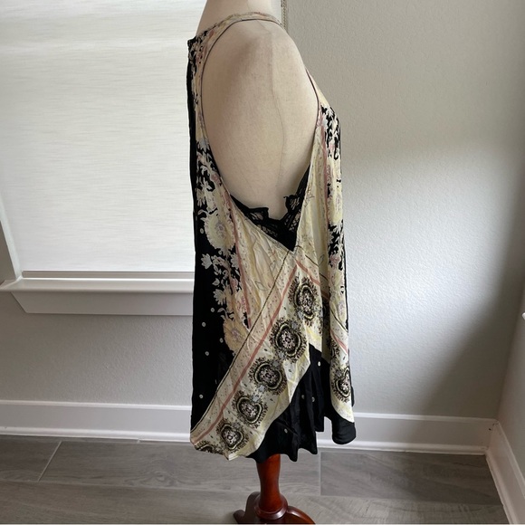 Intimately Free People Darjeeling Black Print Sleeveless Medium - Picture 6 of 8